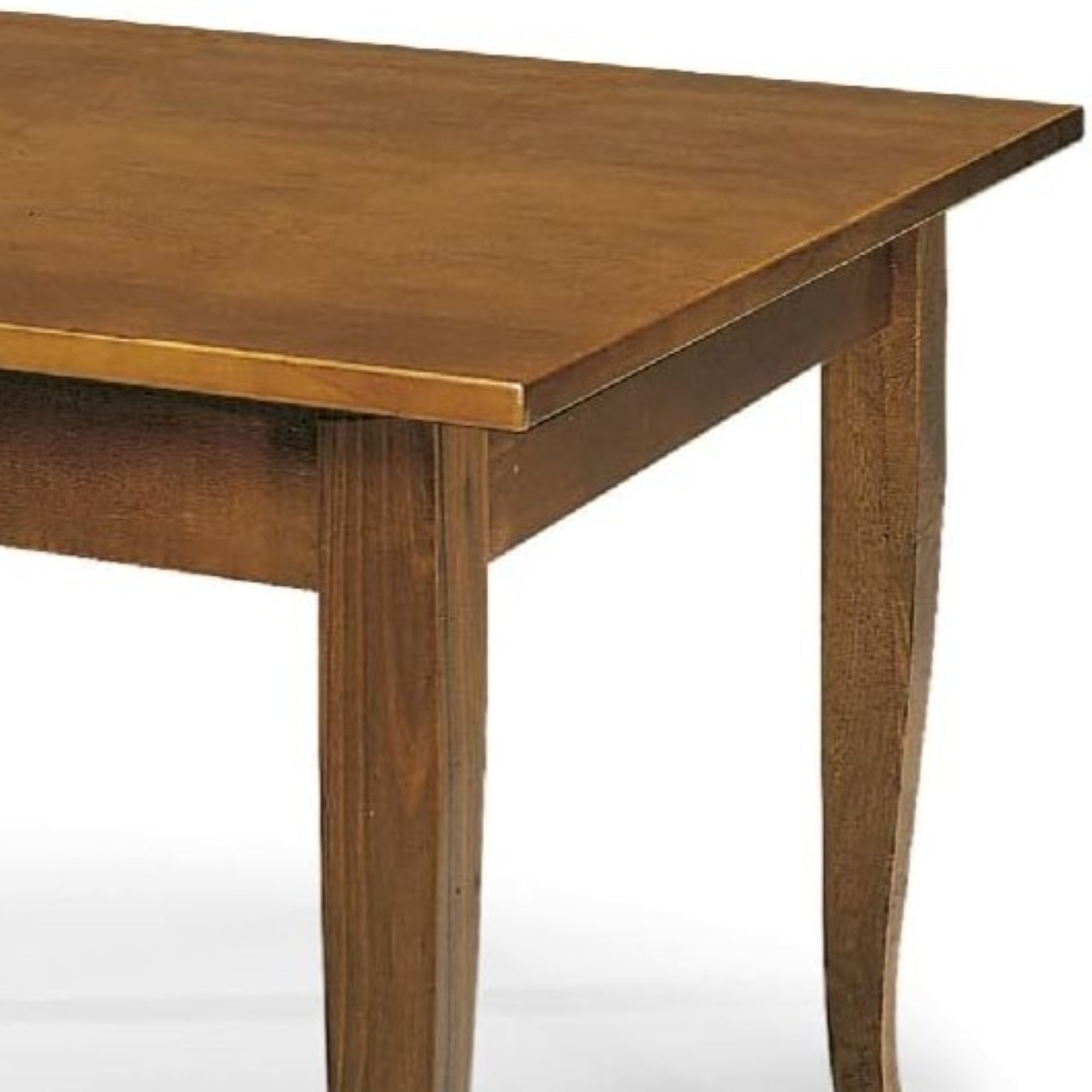 tavolo santo spirito fisso 90×90 cm, dettaglio della struttura in legno o metallo