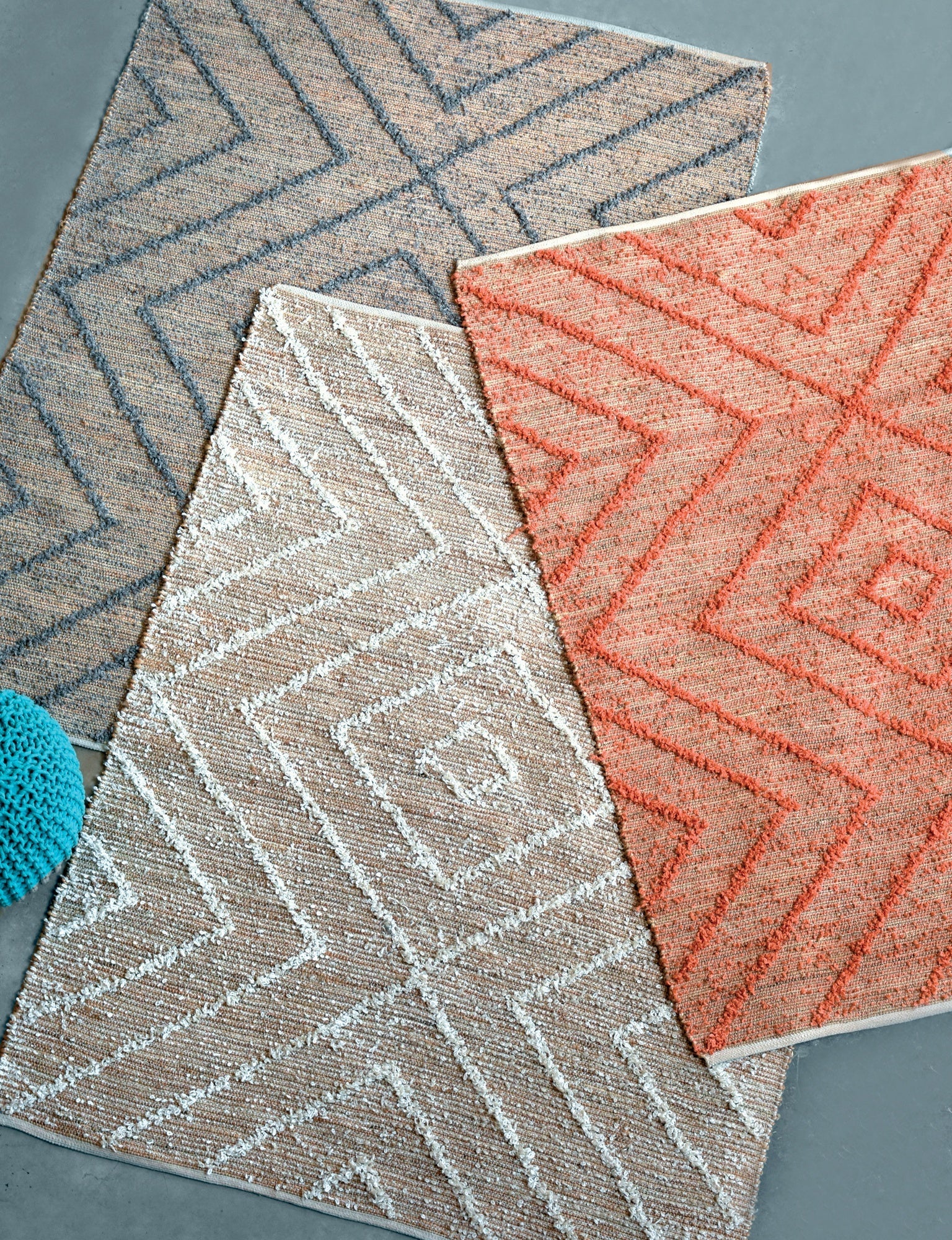 tappeto worgan grigio, colore grigio, taglia 60 x 90. materiali naturali e sostenibili per un comfort ecologico e duraturo