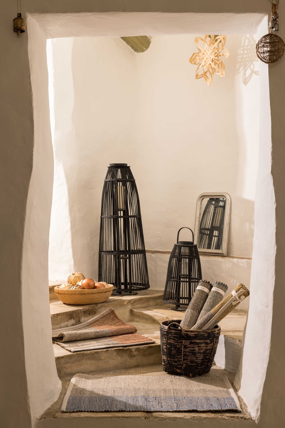 tappeto karan terracotta, colore terracotta, taglia 200 x 290 x 1. realizzati con fibre naturali per un’impronta ecologica responsabile