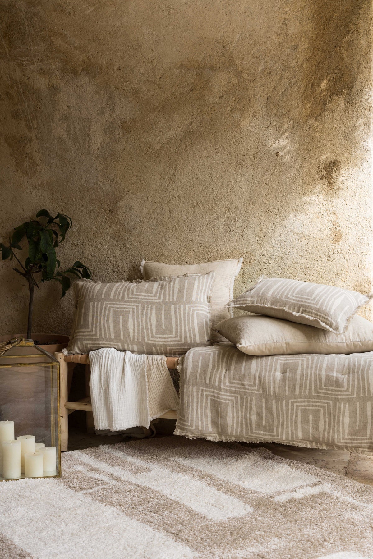 tappeto nesma naturale, colore naturale, taglia 200 x 290 x 3. facili da pulire e mantenere, perfetti per la vita quotidiana