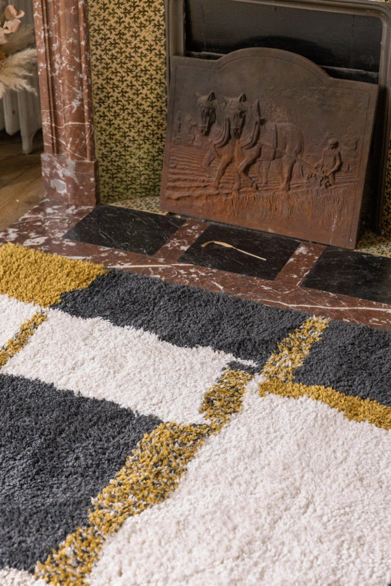 tappeto rosa multico, colore multico, taglia 200 x 290 x 4. complemento ideale per completare l’arredo con un tocco di classe