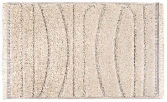 tappeto solan 2 neve, colore neve, taglia 160 x 230. tappeti di design per arredare con stile ogni ambiente della casa