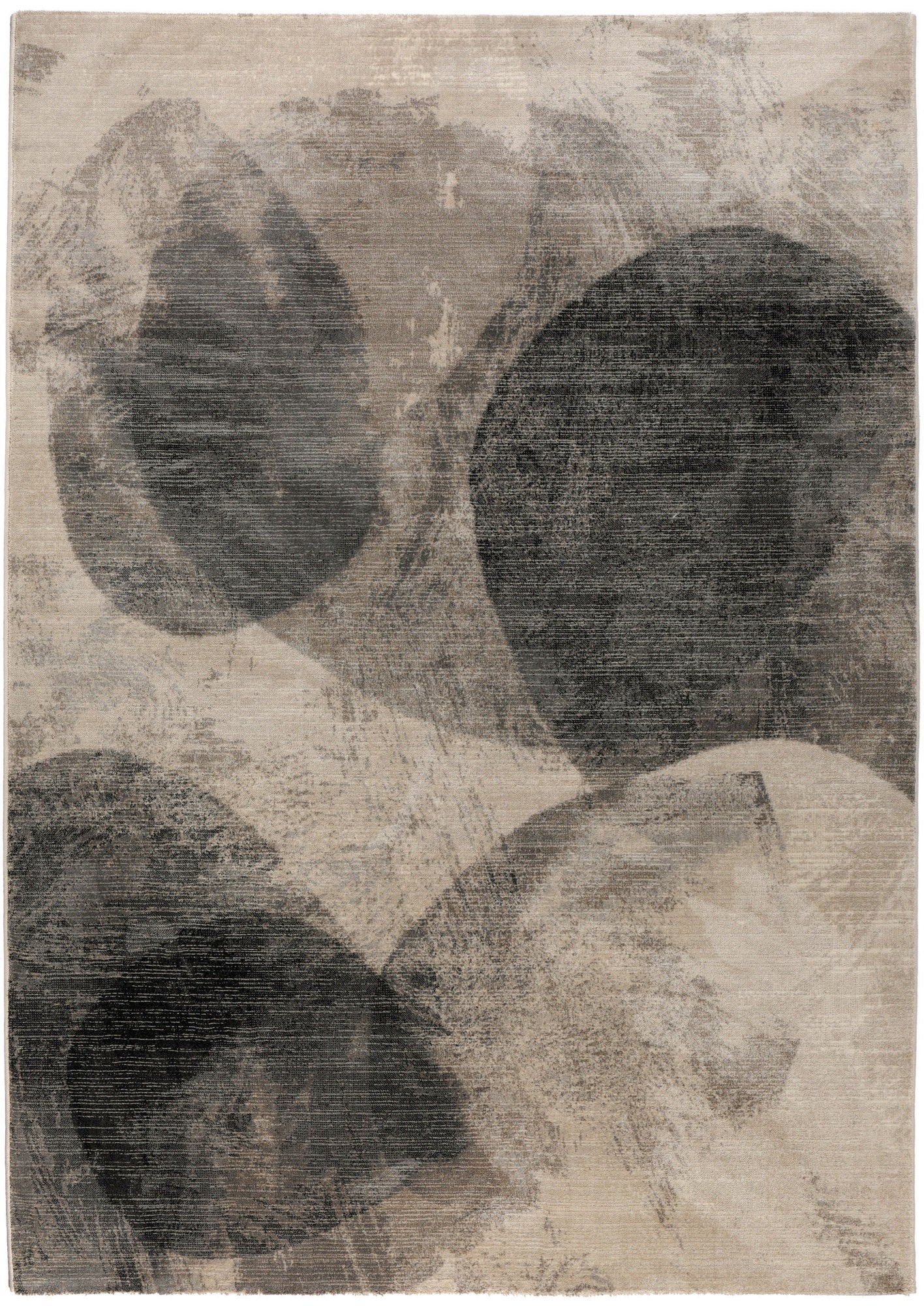 tappeto aloyse acciaio, colore acciaio, taglia 160 x 230. tappeti di design per arredare con stile ogni ambiente della casa