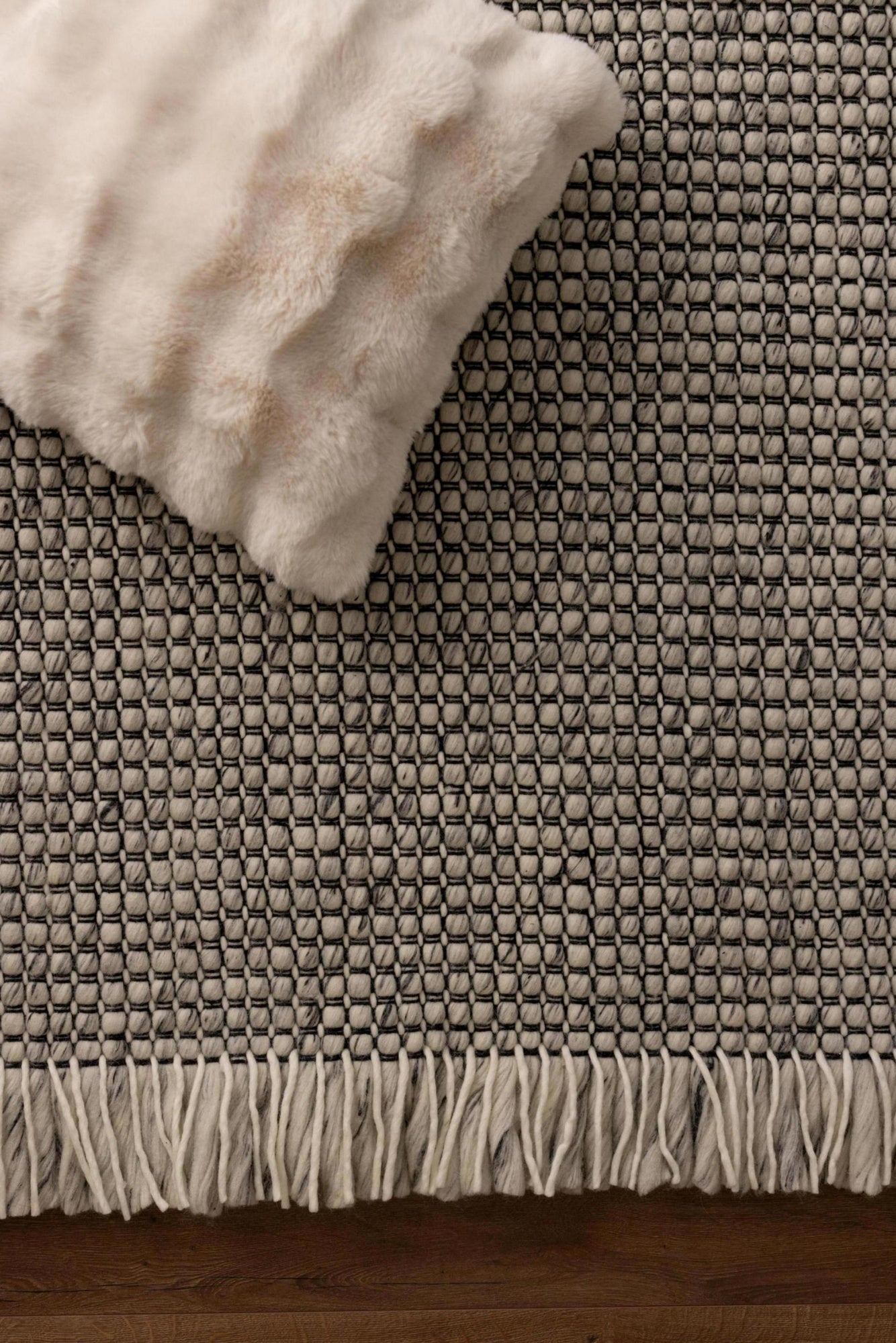 tappeto koda caviale, colore caviale, taglia 160 x 230. facili da pulire e mantenere, perfetti per la vita quotidiana