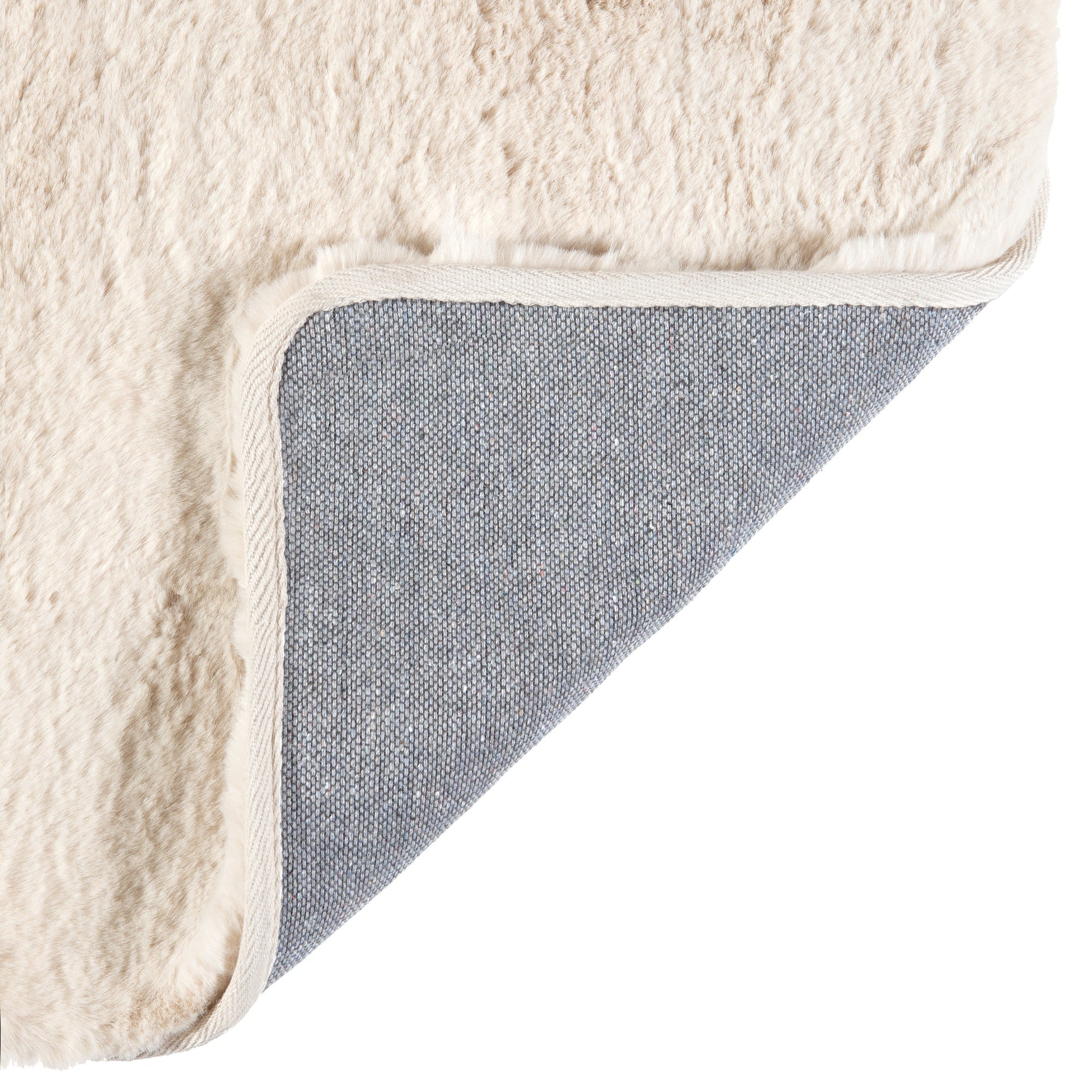 tappeto eddy avorio, colore avorio, taglia 70 x 140. tappeti morbidi e resistenti, ideali per un’atmosfera accogliente