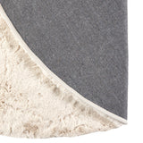 tappeto eddy avorio, colore avorio, taglia diamètre 160. tappeti morbidi e resistenti, ideali per un’atmosfera accogliente