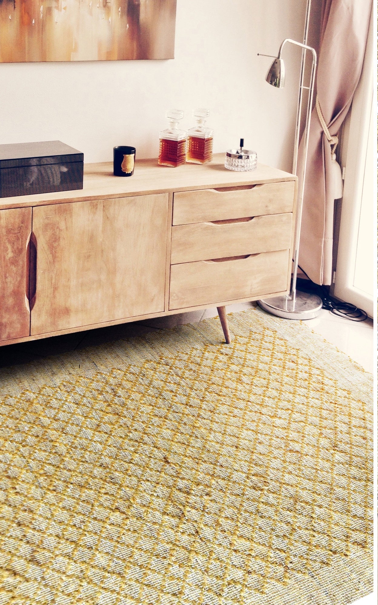 tappeto ronan oro, colore oro, taglia 190 x 290. perfetti per valorizzare soggiorno, camera e zona relax con eleganza