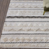 tappeto lenity avorio, colore avorio, taglia 120 x 180. materiali naturali e sostenibili per un comfort ecologico e duraturo