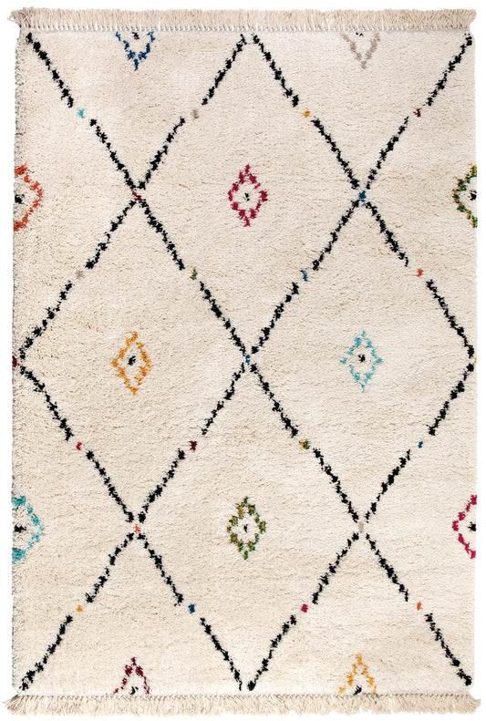 tappeto elias 2 multico, colore multico, taglia 120 x 170 x 3. tappeti di design per arredare con stile ogni ambiente della casa