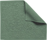 tappeto da bagno gilda timo, colore timo, taglia 54 x 64. in 100% cotone, garantisce comfort e assorbenza post-doccia