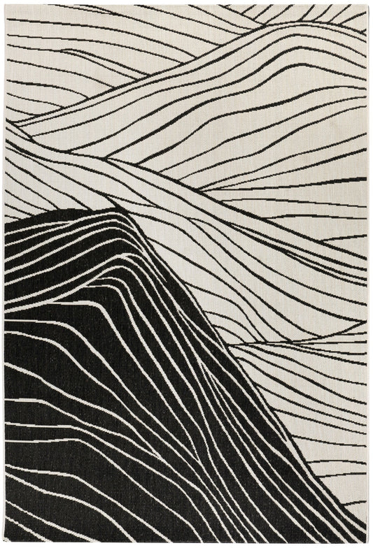 tappeto outdoor dusko tonnerre, colore tonnerre, taglia 160 x 230. dettaglio del prodotto da bagno