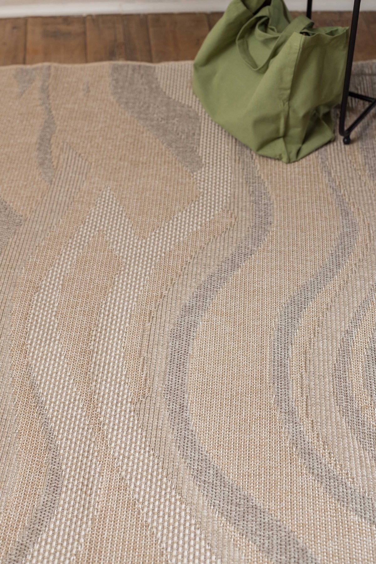 tappeto outdoor clem naturale, colore naturale, taglia 200 x 290 x 1. dettaglio del prodotto da bagno