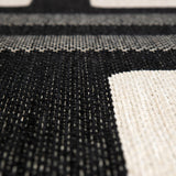 tappeto outdoor timea tonnerre, colore tonnerre, taglia 160 x 230. dettaglio del prodotto da bagno