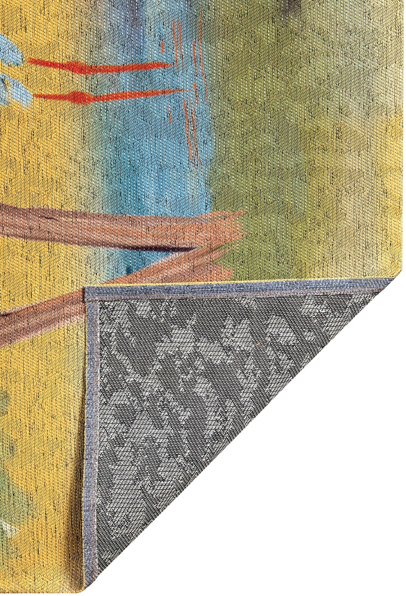 tappeto outdoor lola multico, colore multico, taglia 160 x 230 x 1. dettaglio del prodotto da bagno