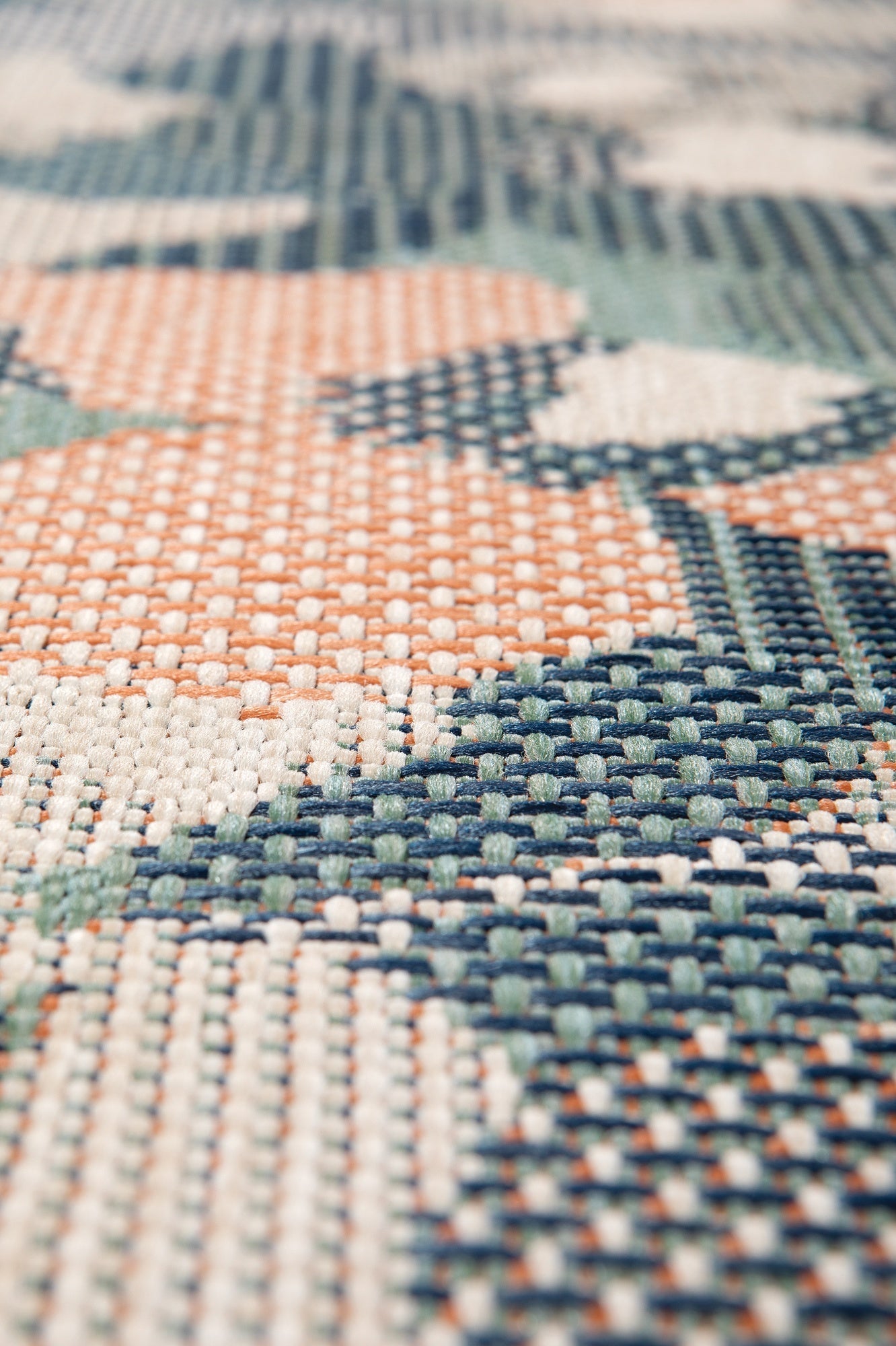 tappeto outdoor jaya multico, colore multico, taglia 120 x 170. dettaglio del prodotto da bagno