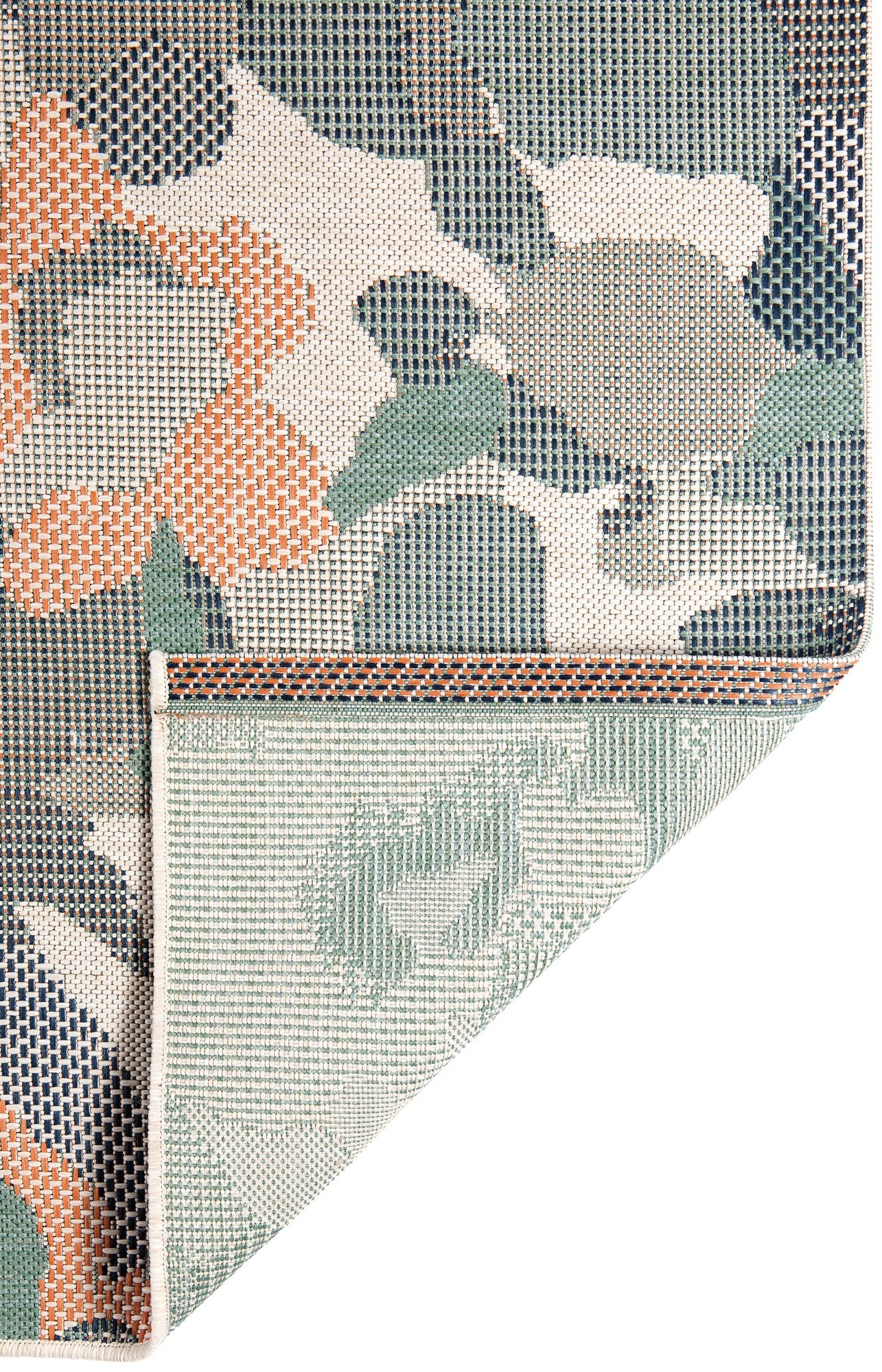 tappeto outdoor jaya multico, colore multico, taglia 120 x 170. dettaglio del prodotto da bagno