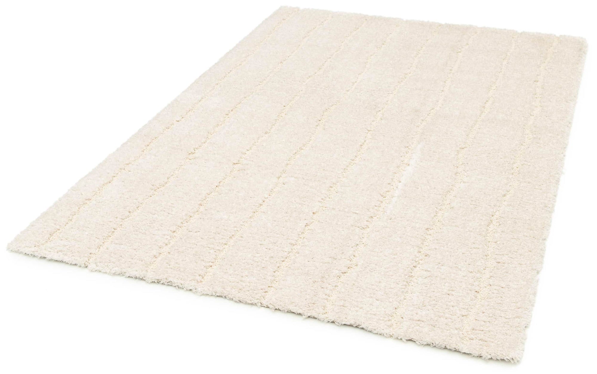 tappeto riciclato mael neve, colore neve, taglia 120 x 170 x 4. materiali naturali e sostenibili per un comfort ecologico e duraturo