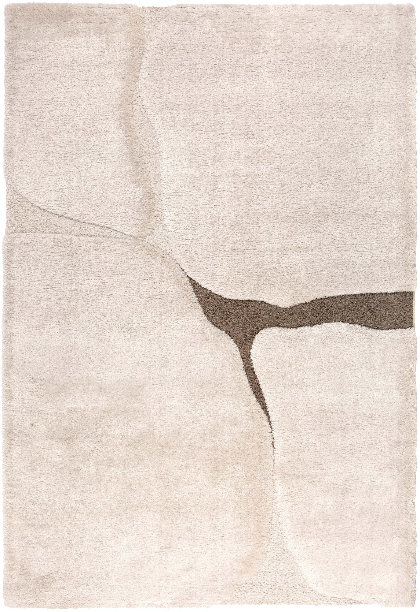 tappeto riciclato yan neve, colore neve, taglia 160 x 230 x 2. tappeti di design per arredare con stile ogni ambiente della casa