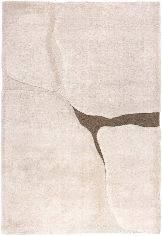 tappeto riciclato yan neve, colore neve, taglia 200 x 290 x 2. tappeti di design per arredare con stile ogni ambiente della casa