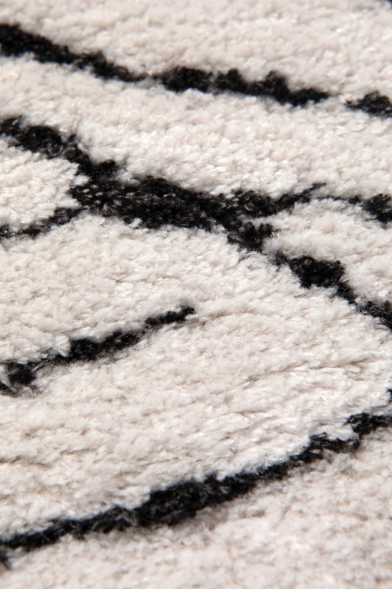 tappeto riciclato paulin neve, colore neve, taglia 160 x 230 x 2. tappeti morbidi e resistenti, ideali per un’atmosfera accogliente