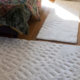 tappeto riciclato ewan avorio, colore avorio, taglia 160 x 230 x 2. complemento ideale per completare l’arredo con un tocco di classe