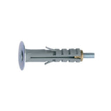 tassello in nylon ø9 tna 9 vite m4 made in italy, tasselli per fissaggio visti frontalmente