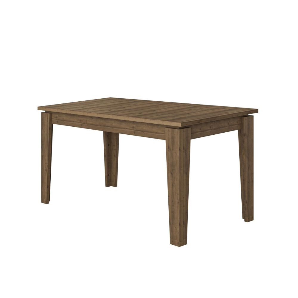 tavolo allungabile tolmen hitit noce140x80 allungabile a 190 cm., linee eleganti per arredamenti contemporanei