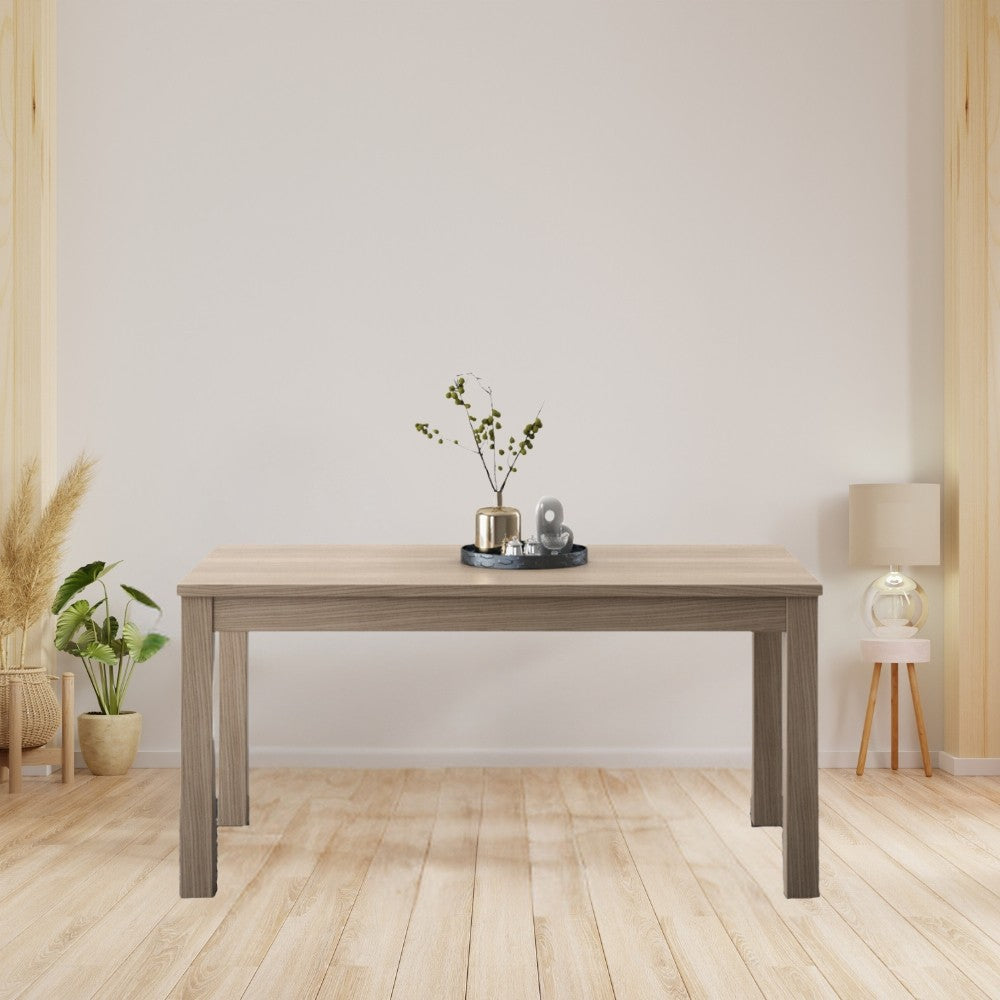 tavolo allungabile firenze 120x80 olmo, tavolo rettangolare ampio per cucina o soggiorno