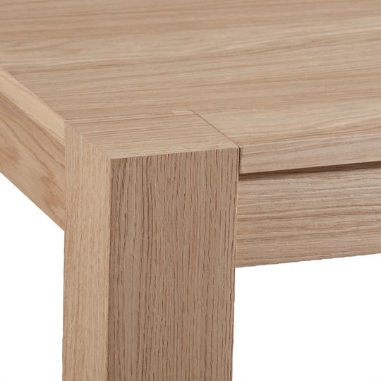 tavolo rovere navigli naturale allungabile 180×90 cm – 280×90 cm, ideale per ospitare pranzi o riunioni