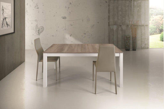 tavolo positano allungabile 160×90 cm – 246×90 cm, tavolo elegante adatto a sala da pranzo o cucina
