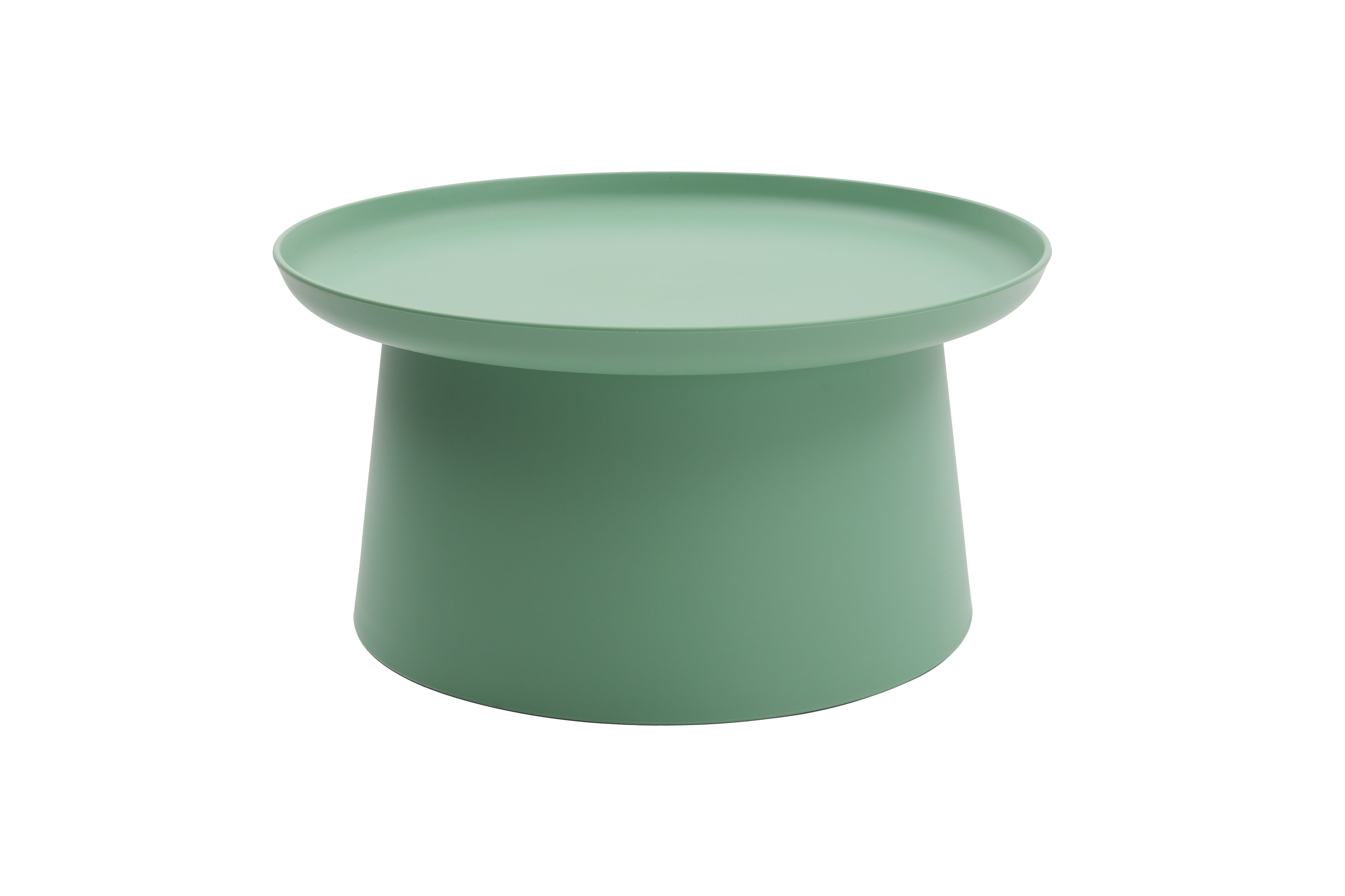 tavolino ibiza in polipropilene verde 70×36 cm, tavolino da giardino ideale per relax all’aperto