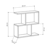 tavolino da salotto homemania in colore cashmere, struttura stabile e finiture di pregio