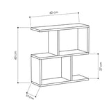 tavolino da salotto homemania in colore travertino, struttura stabile e finiture di pregio