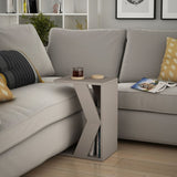 tavolino da divano naze porta computer tortora, tavolino da salotto elegante e pratico