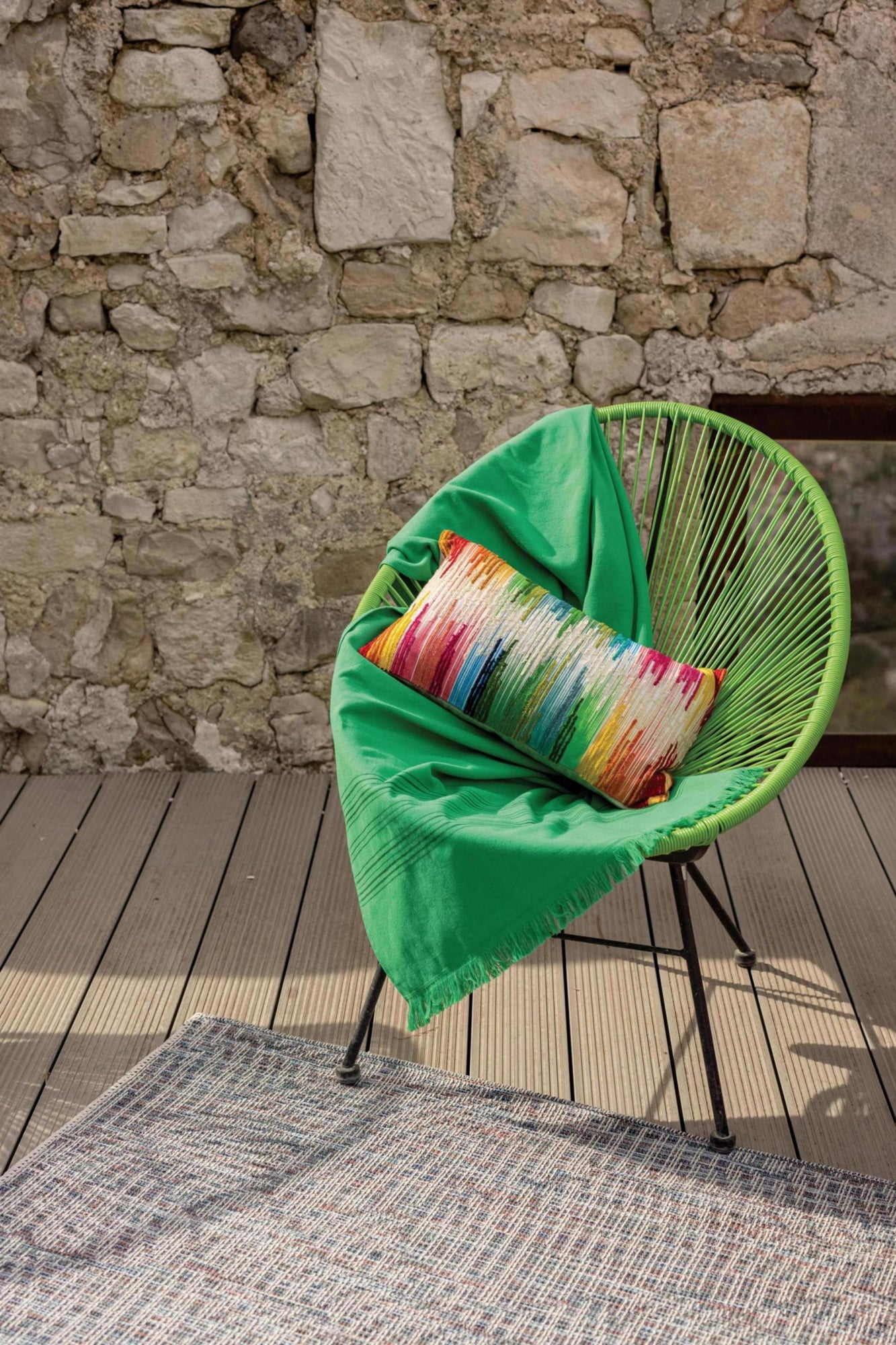 telo hammam cancun cactus, colore cactus, taglia 90 x 180. realizzato in 100% cotone, leggero e perfetto per spa o hammam