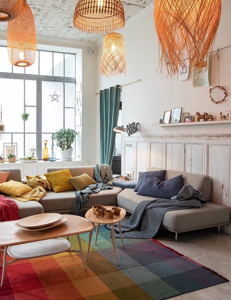 tenda zeff verde grigio, colore verde grigio, taglia 140 x 280. disponibile in vari tessuti naturali per un comfort ottimale