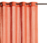 tenda voile zeff rooibos, colore rooibos, taglia 140 x 280. tenda voile leggera e traspirante per una luce naturale filtrata