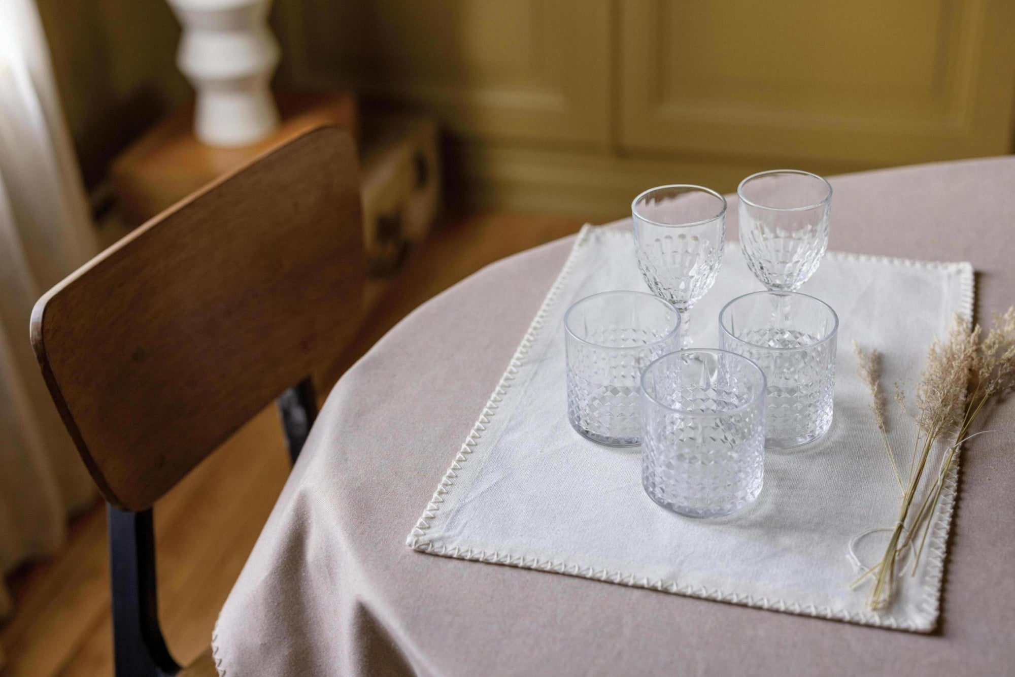 tovaglia riciclata delia naturale, colore naturale, taglia 170 x 250. tessuto resistente e facile da pulire per un uso quotidiano