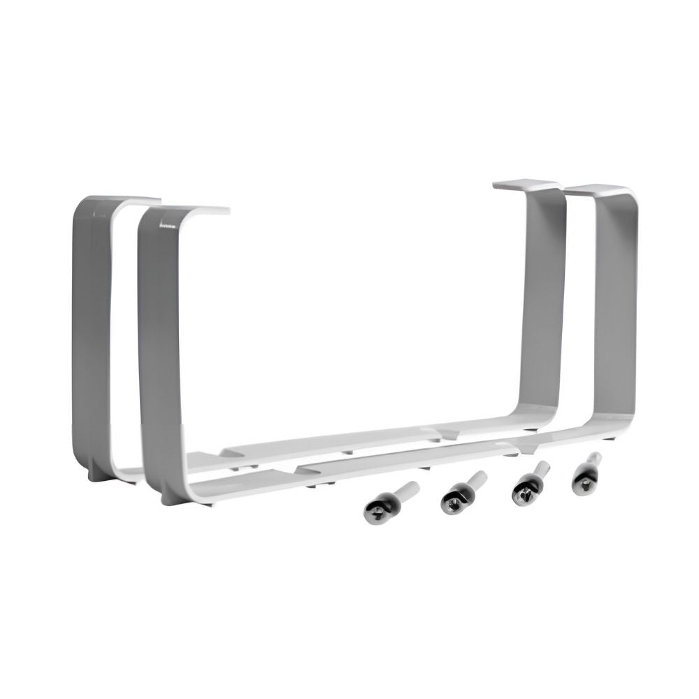 staffe di fissaggio rettangolari bvstaf229, tubo per cappa visto frontalmente