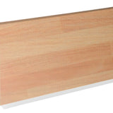zoccolo per cucina in pvc barra 4 mtl h12 colore faggio listellare, elemento di finitura per basi cucina