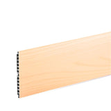 zoccolo per cucina in pvc barra 4 mtl h15 colore faggio chiaro, zoccolo per cucina visto frontalmente