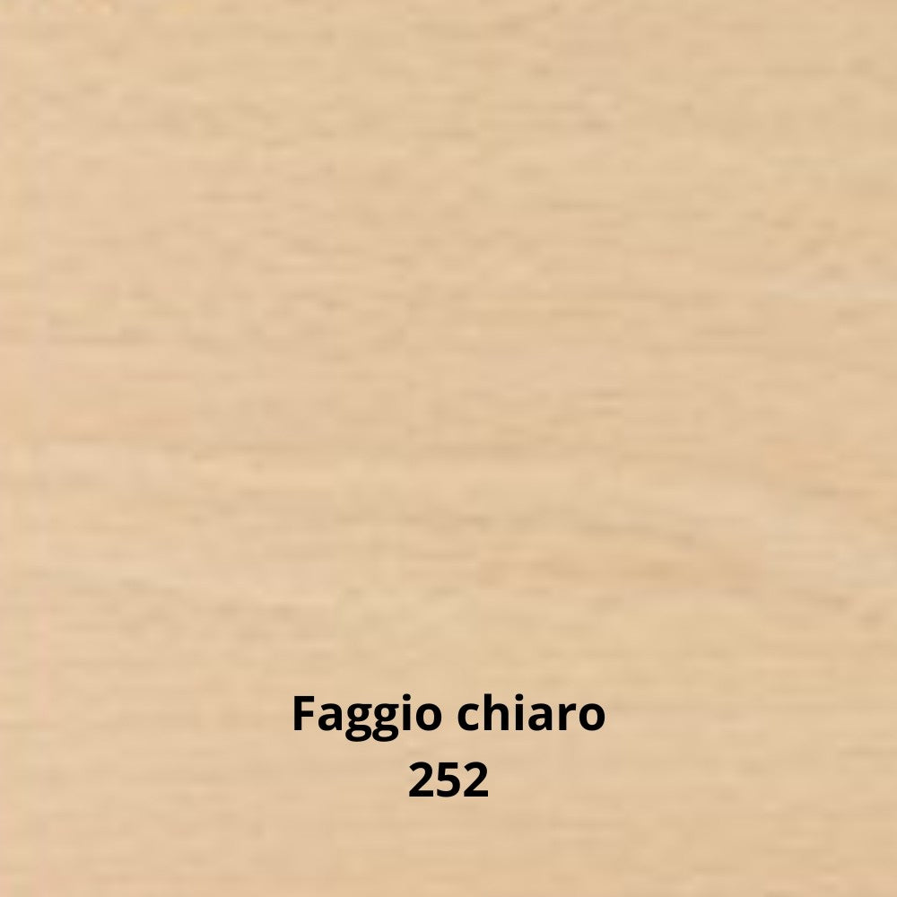 zoccolo per cucina in pvc barra 4 mtl h15 colore faggio chiaro, elemento di finitura per basi cucina