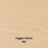 zoccolo per cucina in pvc barra 4 mtl h15 colore faggio chiaro, elemento di finitura per basi cucina