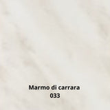 zoccolo per cucina in pvc barra 4 mtl h15 colore marmo di carrara, elemento di finitura per basi cucina