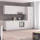 Pensile cappa cucina bianco larice 2 ante 60x31x40H