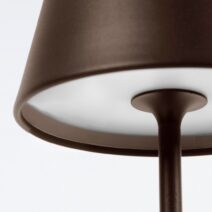 Lampada ETNA a LED marrone