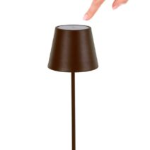 Lampada ETNA a LED marrone