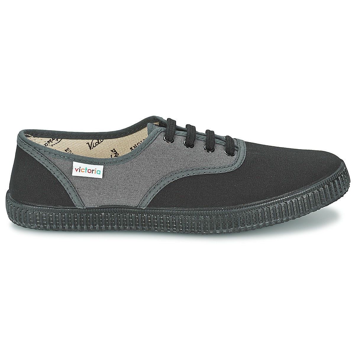 Sneakers basse donne Victoria  INGLESA BICOLOR  Grigio 