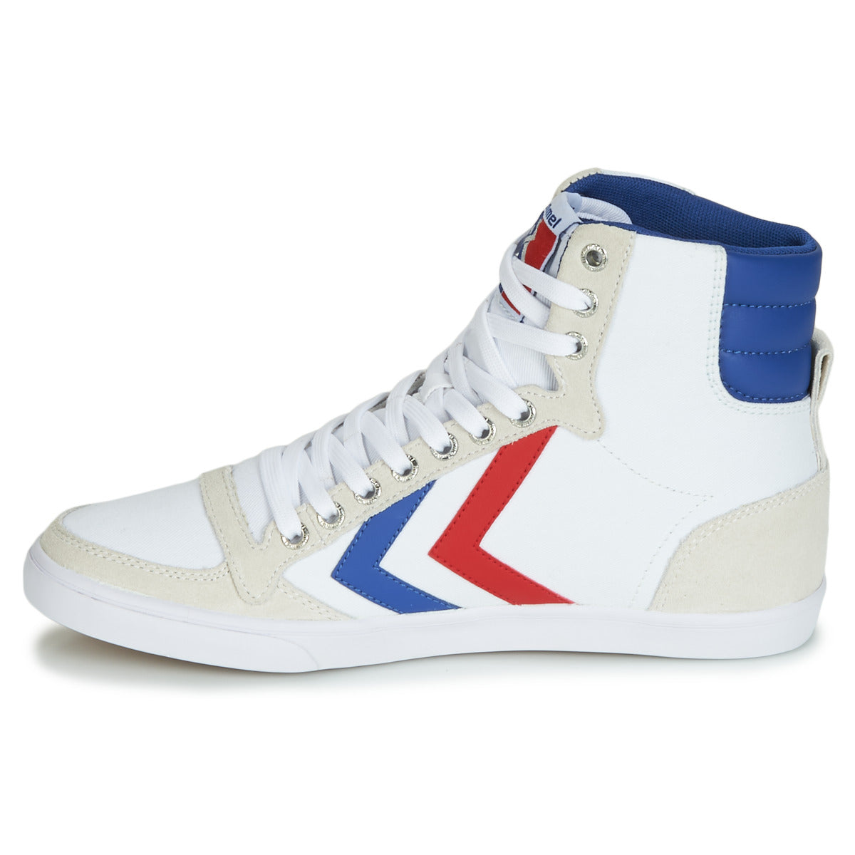 Sneakers alte uomini hummel  TEN STAR HIGH CANVAS  Bianco 