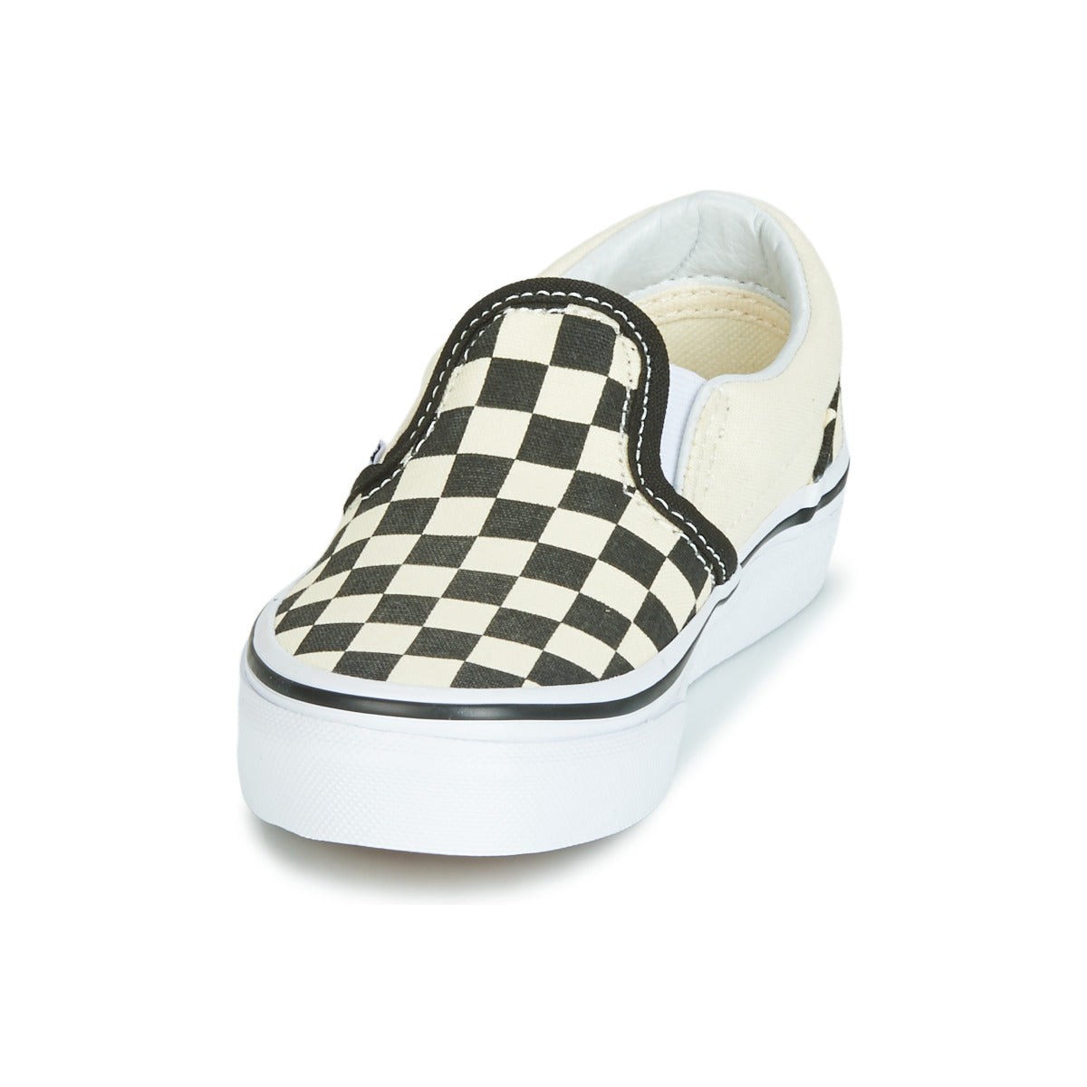 Scarpe bambini ragazza Vans  CLASSIC SLIP-ON  Nero 